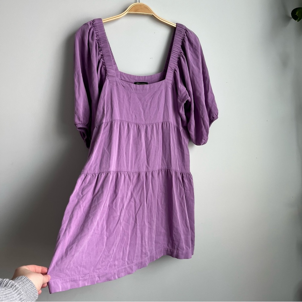 Square Neck Baby Doll Dress